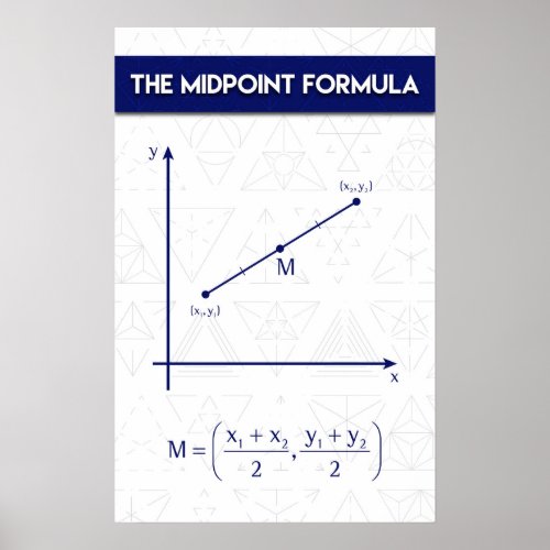 The Midpoint Formula Poster