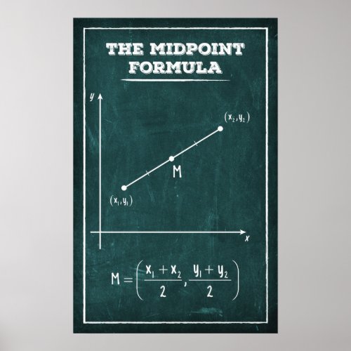 The Midpoint Formula Poster