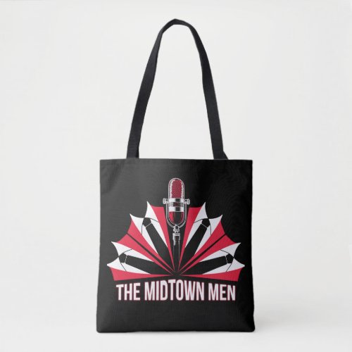 The Midtown Men _ New Logo _ Black Tote Bag