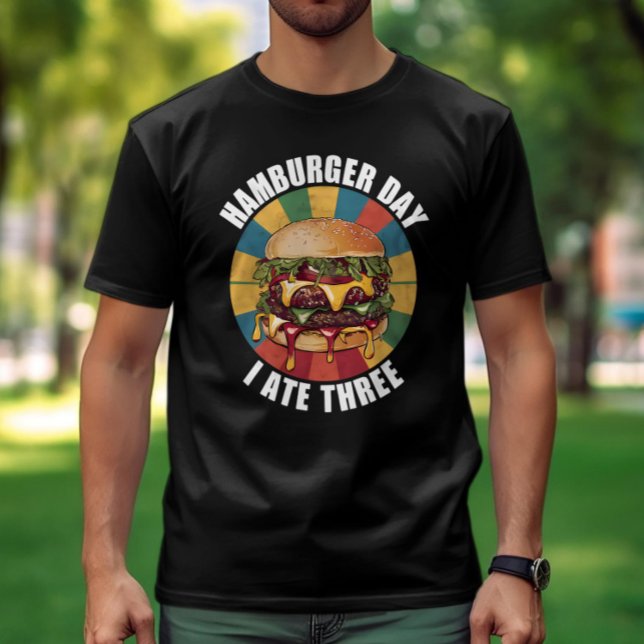 The Mighty Burger on a Plate T-Shirt (Creator Uploaded)