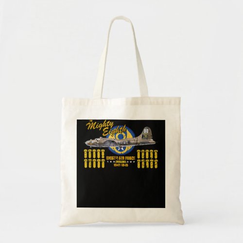 The Mighty Eighth _ B_17 Flying Fortress WW2 _ 8th Tote Bag