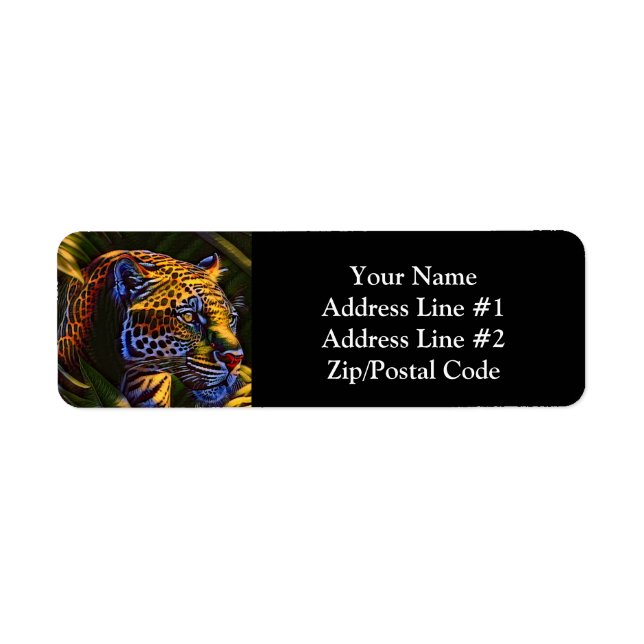 The Mighty Jaguar A Jungle Predator Label (Front)