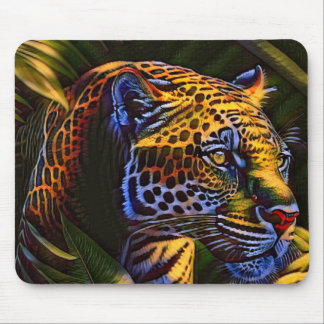 The Mighty Jaguar A Jungle Predator Mouse Pad