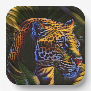 The Mighty Jaguar A Jungle Predator Paper Plates