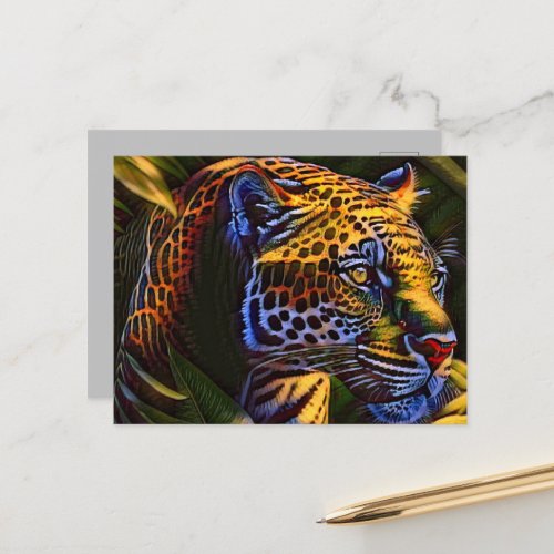 The Mighty Jaguar A Jungle Predator Postcard