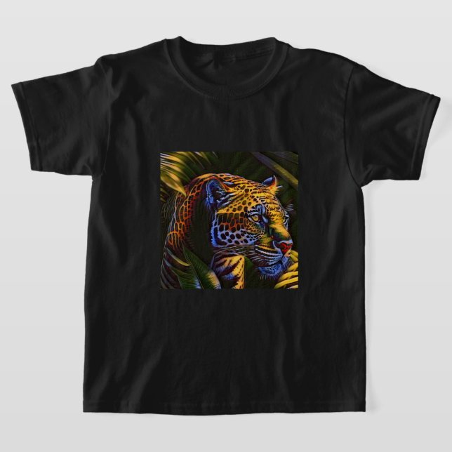 The Mighty Jaguar A Jungle Predator T-Shirt (Laydown)