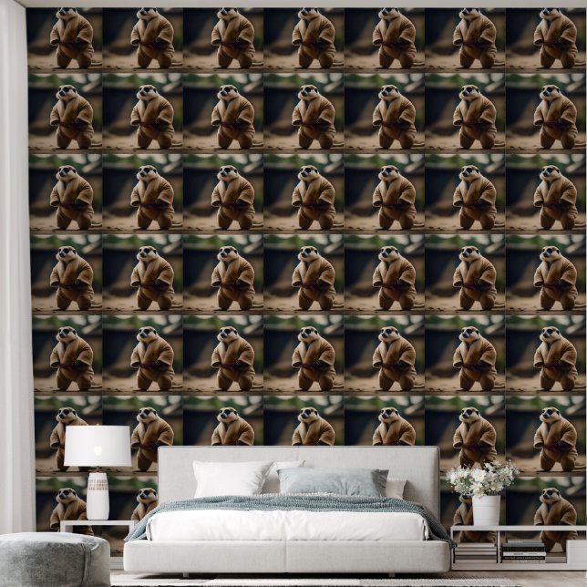 The Mighty Meerkat: Sumo Showdown, Wallpaper (Bedroom)