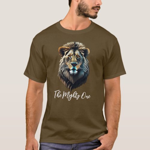 The Mighty One lion  T_Shirt