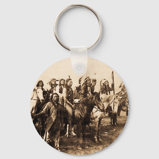 The Mighty Sioux Keychain (Front)