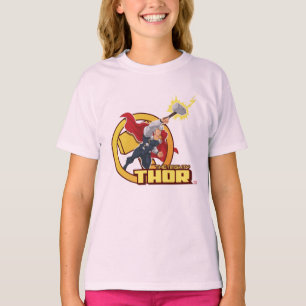 The Mighty Thor Character Graphic T-Shirt