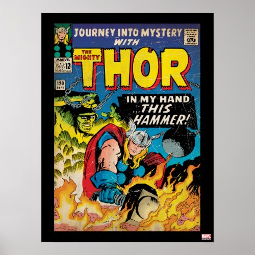 The Mighty Thor Comic 120 Poster