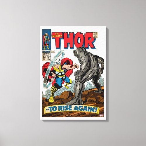 The Mighty Thor Comic 151 Canvas Print