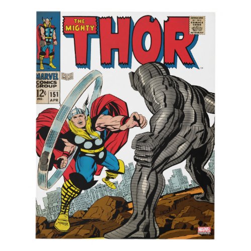 The Mighty Thor Comic 151 Panel Wall Art