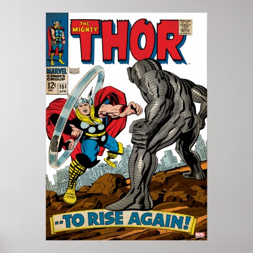 The Mighty Thor Comic 151 Poster