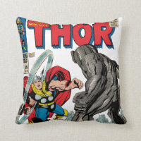 The Mighty Thor Comic #151 Throw Pillow