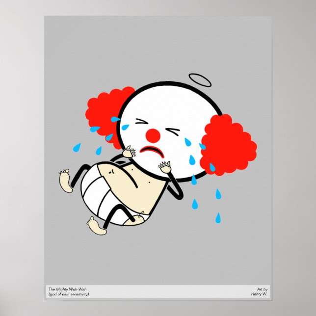 The Mighty Wah-Wah (god of pain sensitivity) Poster (Front)