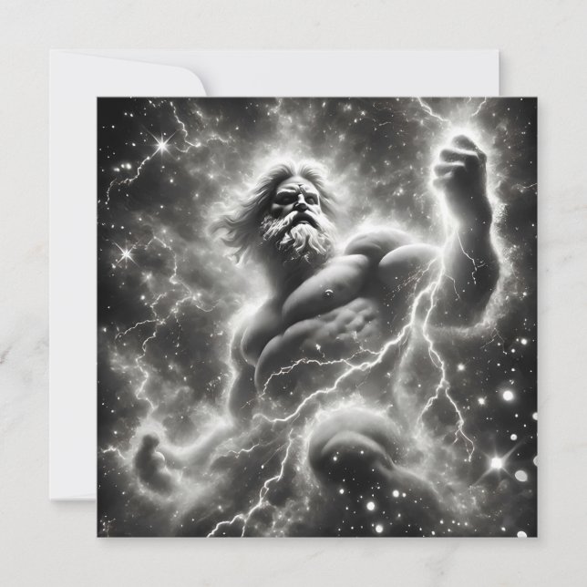  the mighty zeus holiday card (Front)