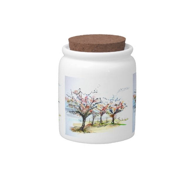 The Migration  Candy Jar (Front)
