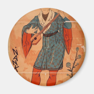 The MIKADO, 'Nankipoo' Retro Theater Magnet