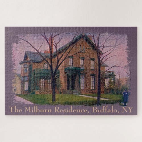The Milburn Residence _ Buffalo NY Large Puzzle