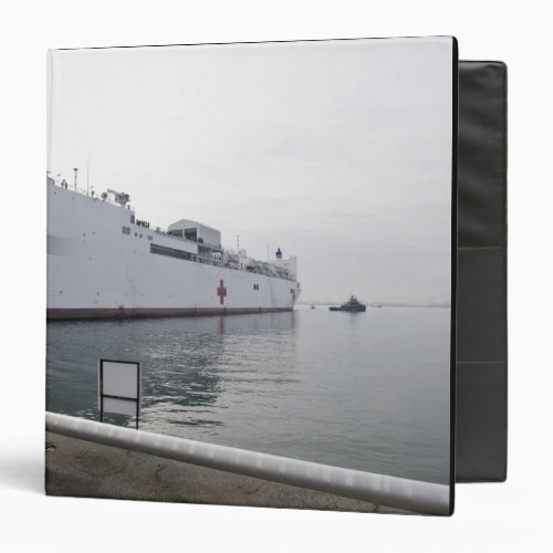 The Military Sealift Command hospital ship Binder