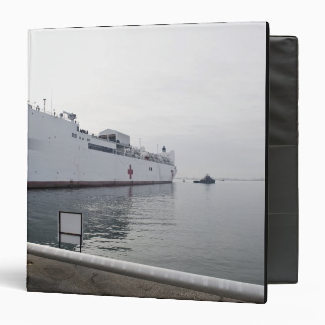 The Military Sealift Command hospital ship Binder (Front/Inside)