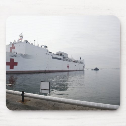 The Military Sealift Command hospital ship Mouse Pad