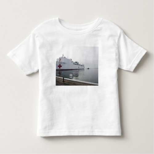 The Military Sealift Command hospital ship Toddler T_shirt