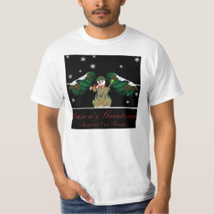 The military snowman T-Shirt