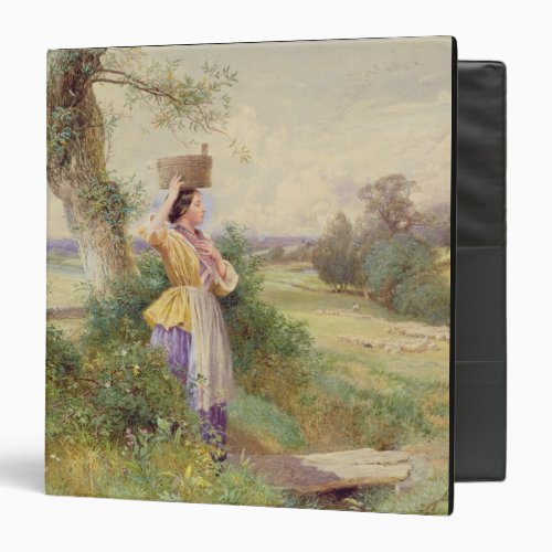 The Milkmaid 1860 3 Ring Binder