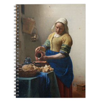 The Milkmaid by Johannes Vermeer, c. 1660 Serving Notebook