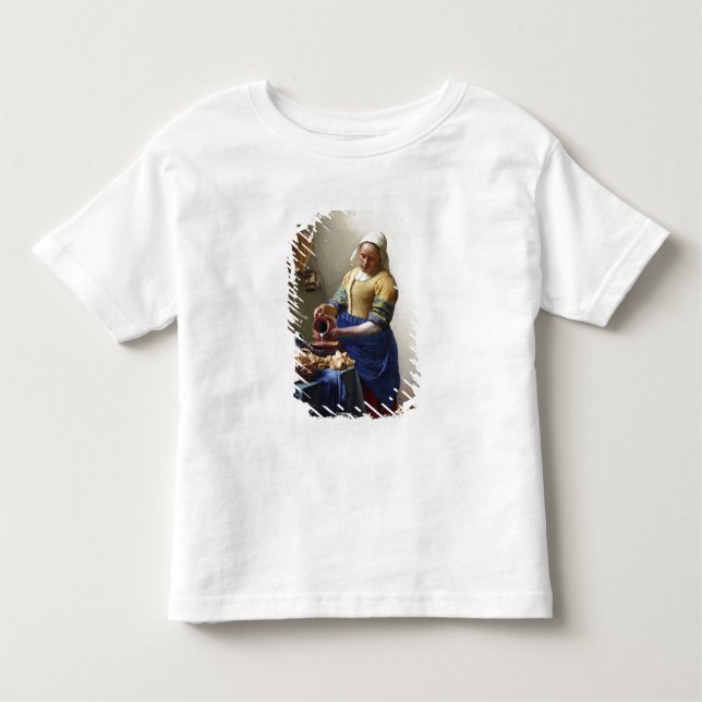 The Milkmaid, c.1658-60 (oil on canvas) Toddler T-shirt (Front)