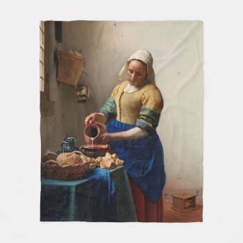 The Milkmaid Fleece Blanket by CNelson01 at Zazzle