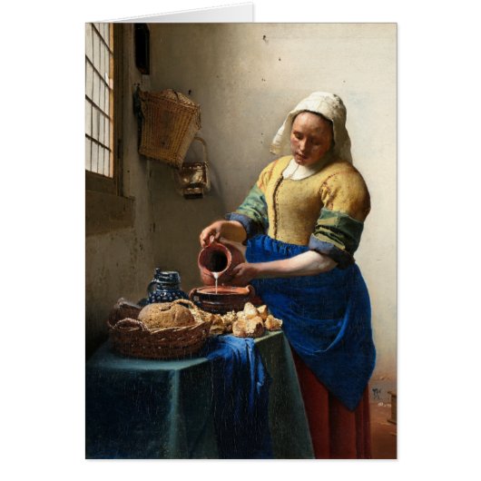 The Milkmaid, Jan Vermeer (Front)