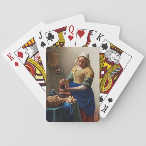 THE MILKMAID POKER CARDS