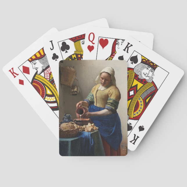 THE MILKMAID POKER CARDS (Back)