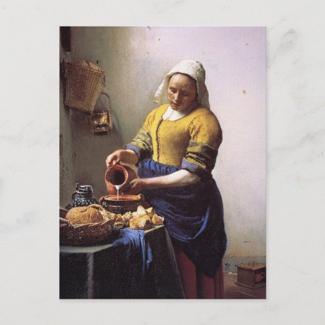 The Milkmaid Postcard (Front)