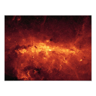 The Milky Way center aglow with dust Photo Print