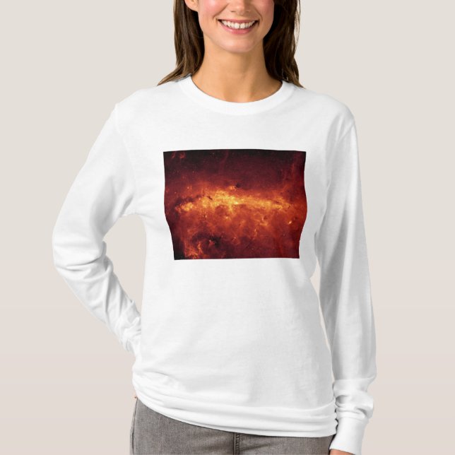 The Milky Way center aglow with dust T-Shirt (Front)