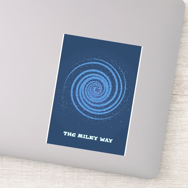 The Milky Way Galaxy Sticker (Detail)
