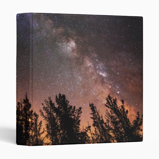 The Milky Way | Rose Valley, California 3 Ring Binder (Front/Spine)