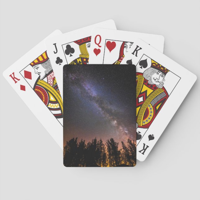 The Milky Way | Rose Valley, California Poker Cards (Back)