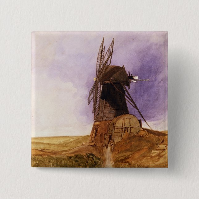 The Mill Pinback Button (Front)