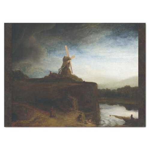 THE MILL_ REMBRANDT FINE ART PAINTING TISSUE PAPER