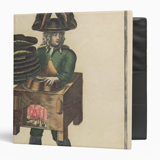 The Milliner's Costume 3 Ring Binder (Front/Inside)