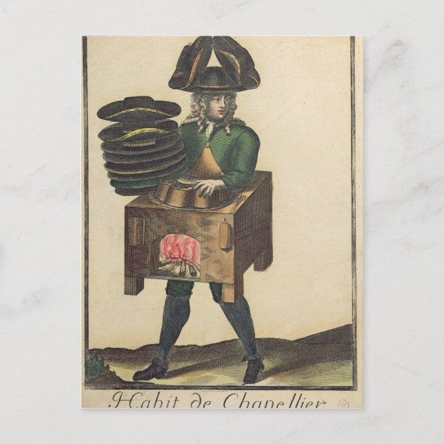 The Milliner's Costume Postcard (Front)