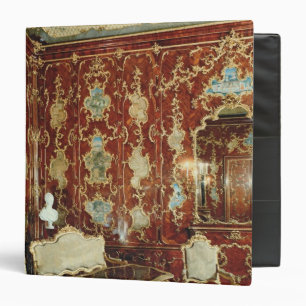 The Millionen Room panelled with fig wood inlaid Binder
