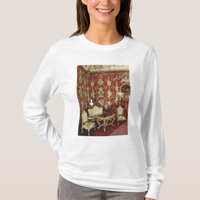The Millionen Room panelled with fig wood inlaid T-Shirt (Front)