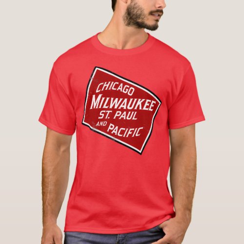 The Milwaukee Road system T_Shirt