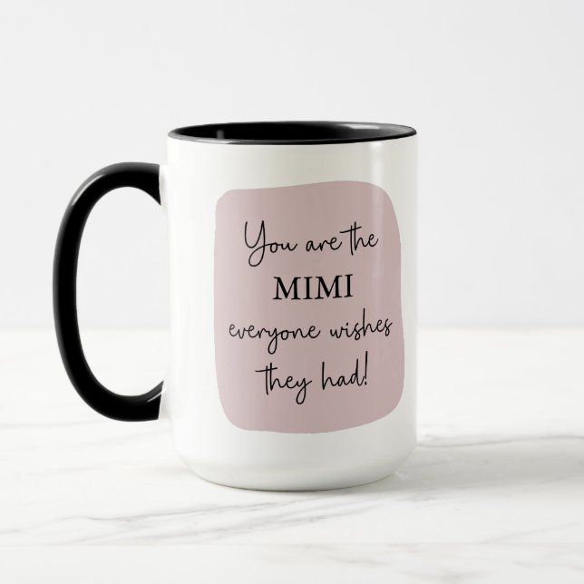 The Mimi Everyone Wishes They Had | Pink Photo Mug (Left)